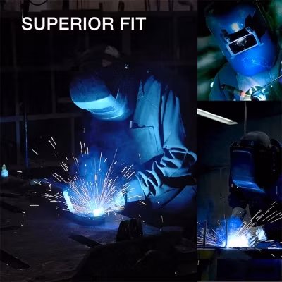 Puncture Resistance Steel Foundries Goatskin Goatskin Leather Arc TIG Welding Glove